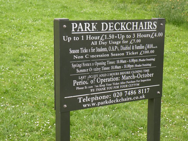  Location de deckchairs (chaises pliantes en toile)